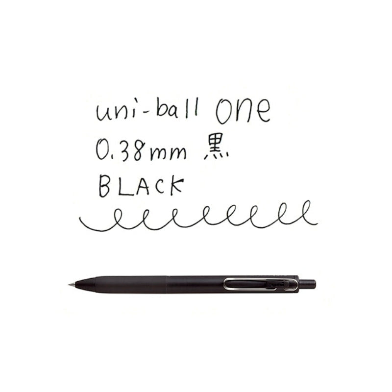 Uni Ball svart gelbläckpenna