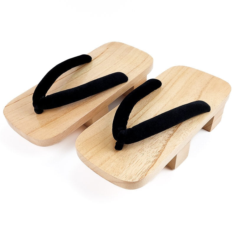 Unisex japansk geta i trä EU 38 41