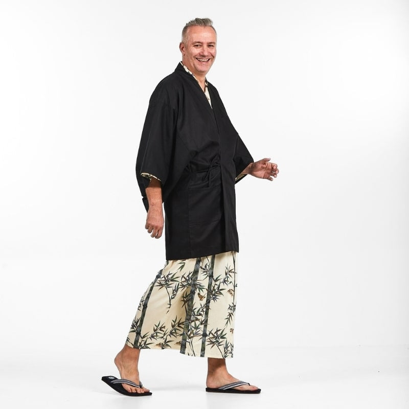 Unisex japansk Haori jacka En storlek