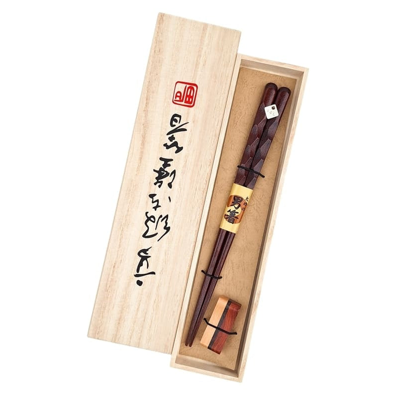 Urushi japanska ätpinnar set