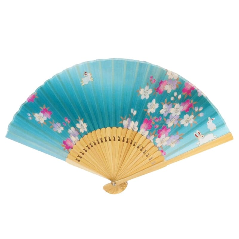 Usagi japansk turkos solfjäder