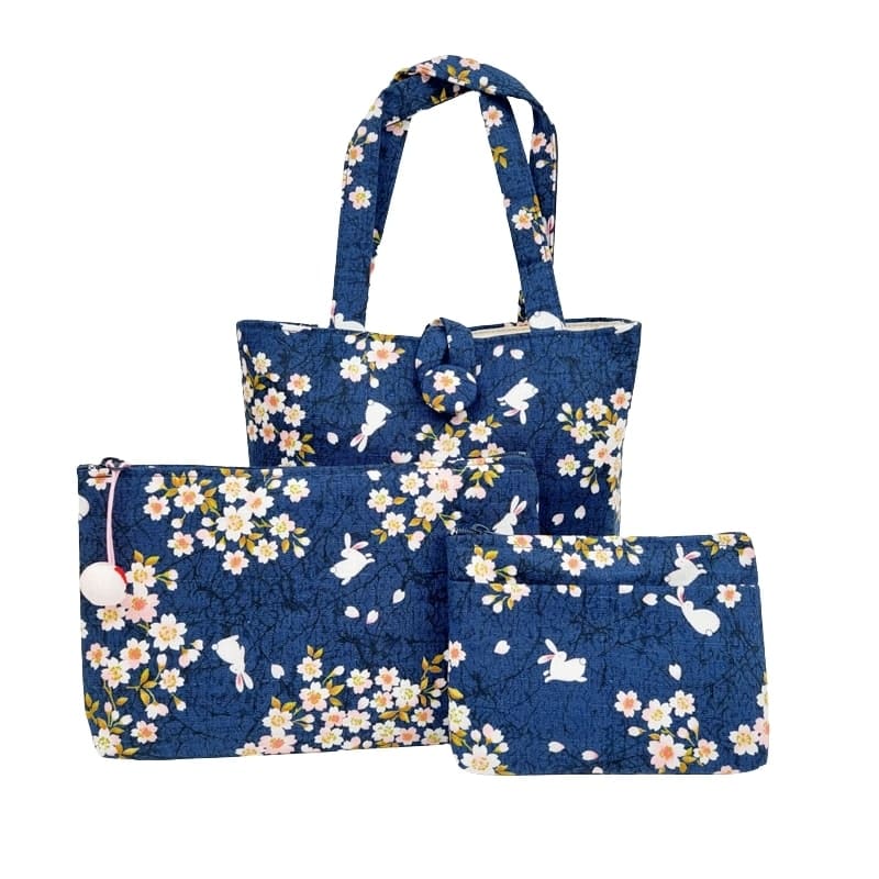 Usagi Sakura Handväska Blå