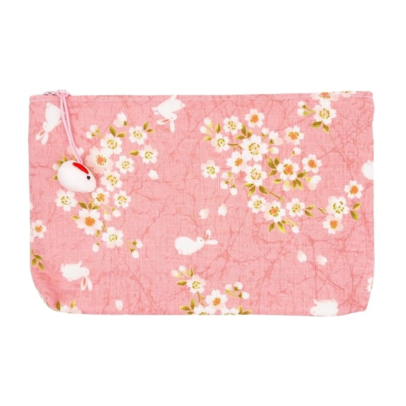 Usagi Sakura Rosa Japansk Kopplingsväska