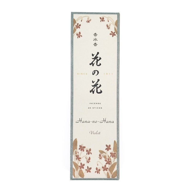 Violett traditionell japansk rökelse