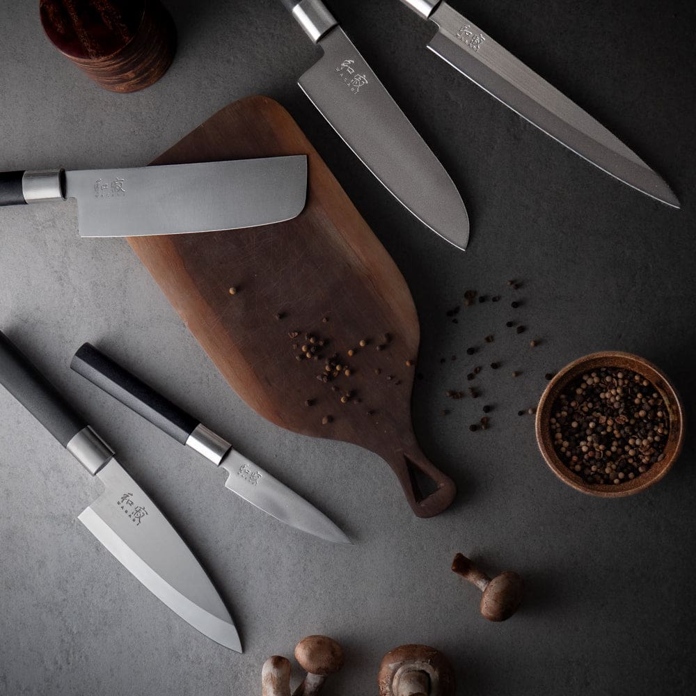 Wasabi Svart Universalkniv 10 cm