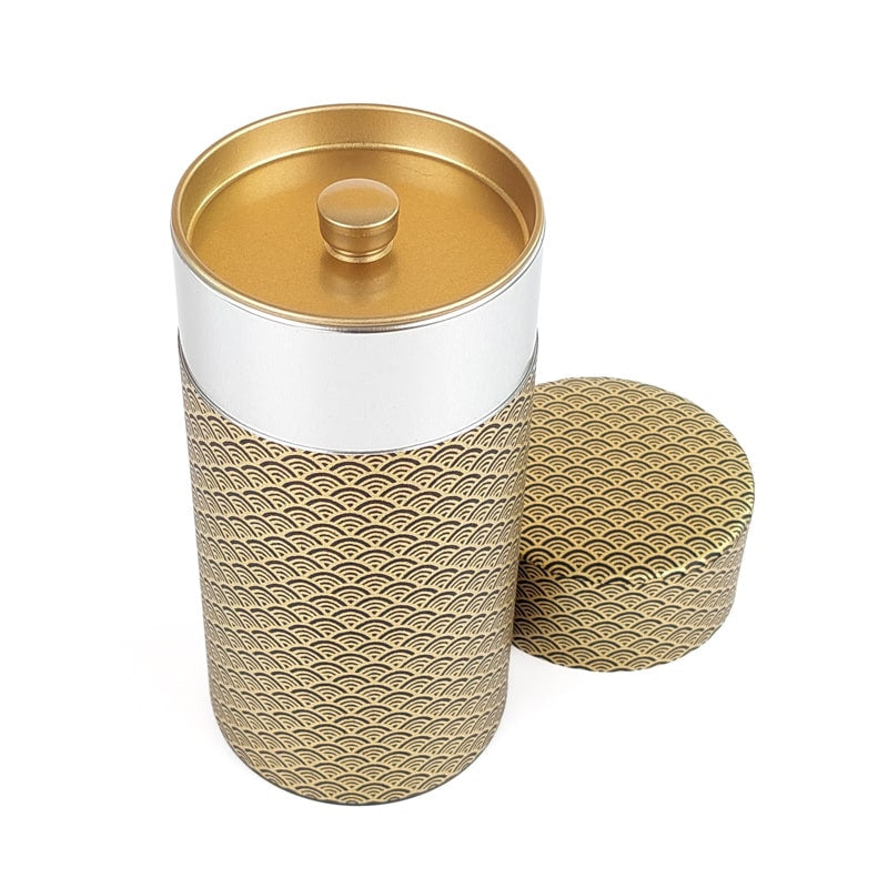 Washi Seigaiha japansk tebox
