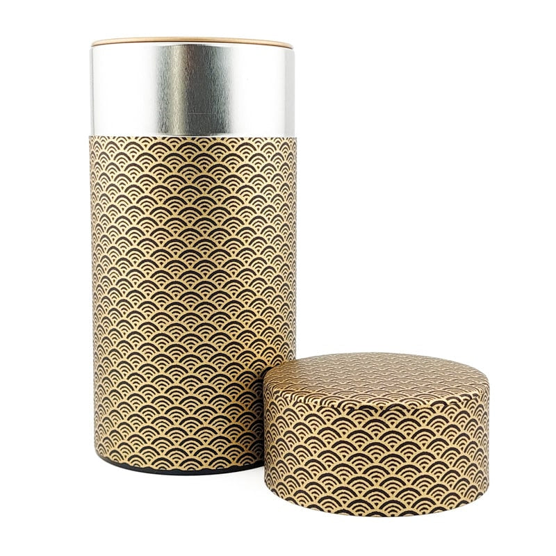 Washi Seigaiha japansk tebox