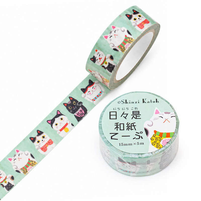 Washi-Tejp - Maneki Neko