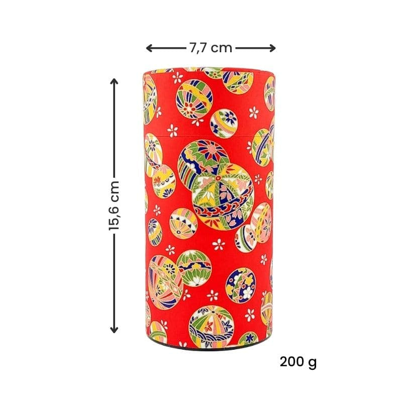 Washi Temari japansk tebox