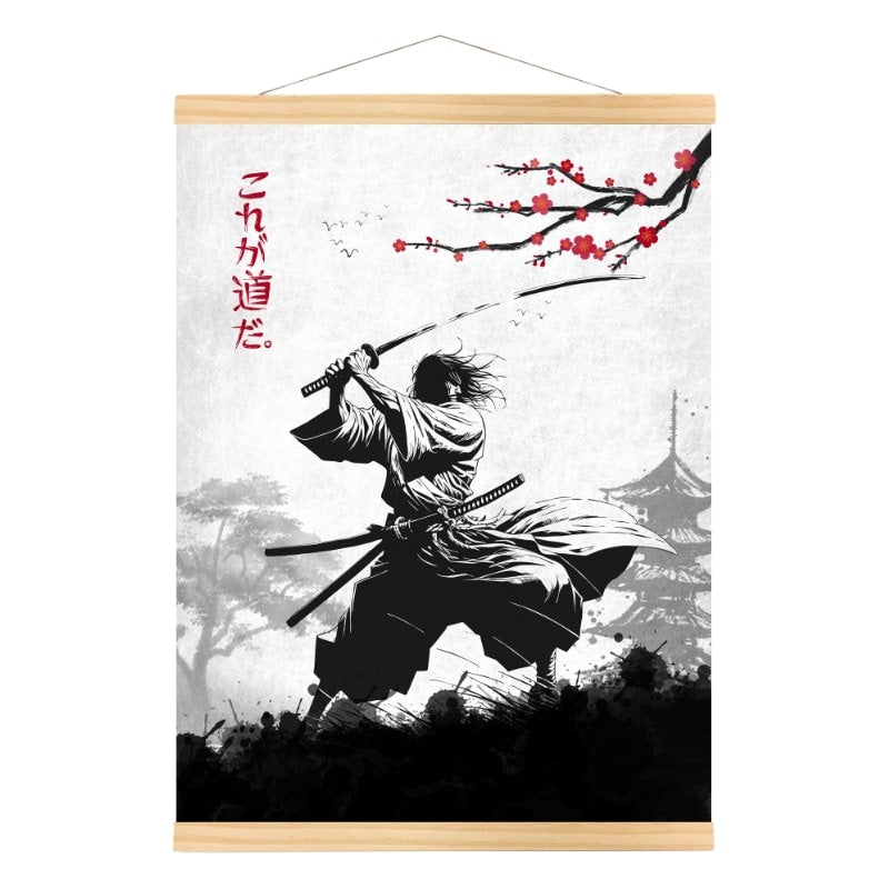 Way of the Warrior Japansk affisch A3