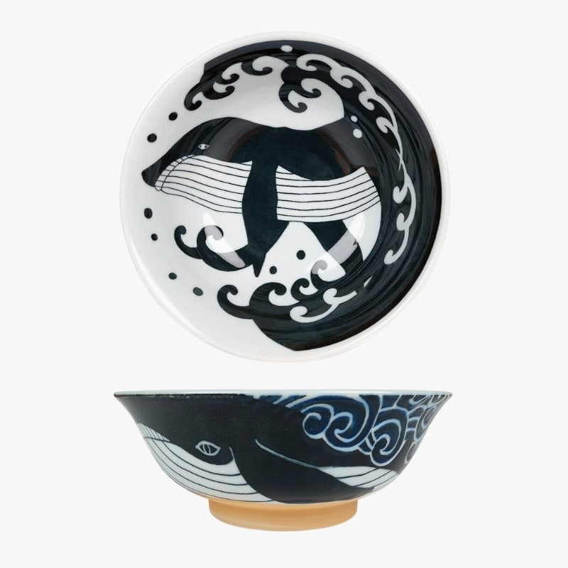 Whale japansk Ramen skål