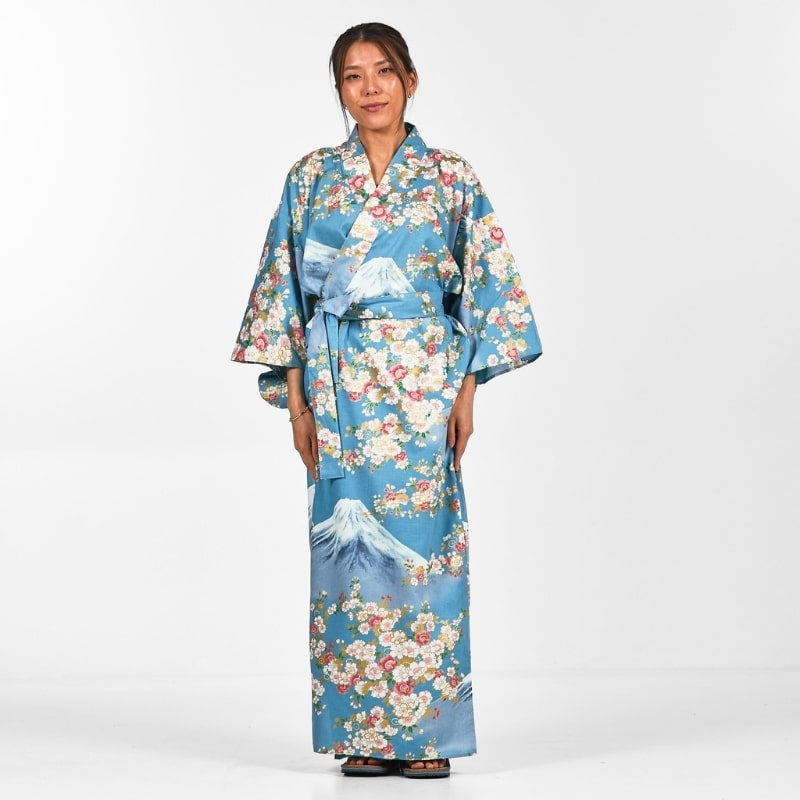 Yukata Kimono för kvinnor Fujisan no Sakura