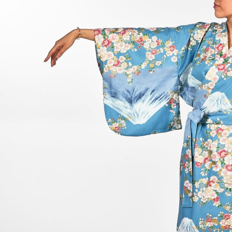 Yukata Kimono för kvinnor Fujisan no Sakura
