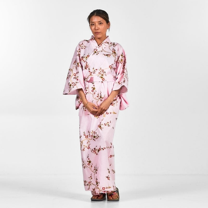 Yukata Kimono för kvinnor Ōgonbai