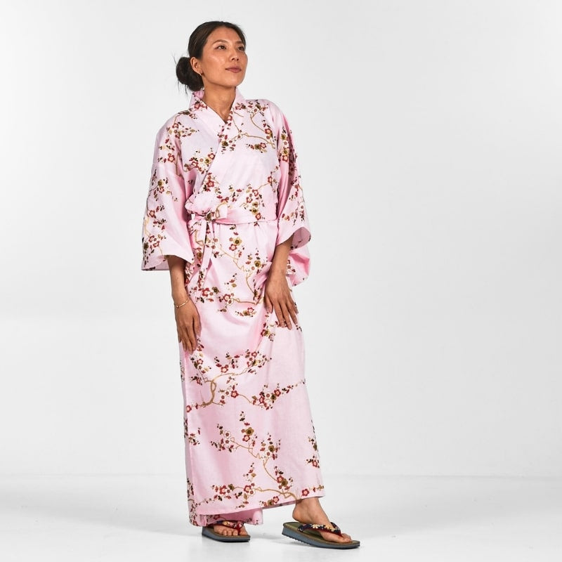 Yukata Kimono för kvinnor Ōgonbai S