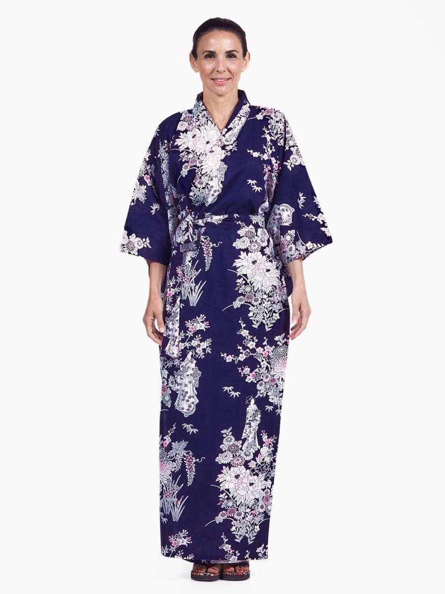 Yukata Kimono för kvinnor Peony & Geisha S