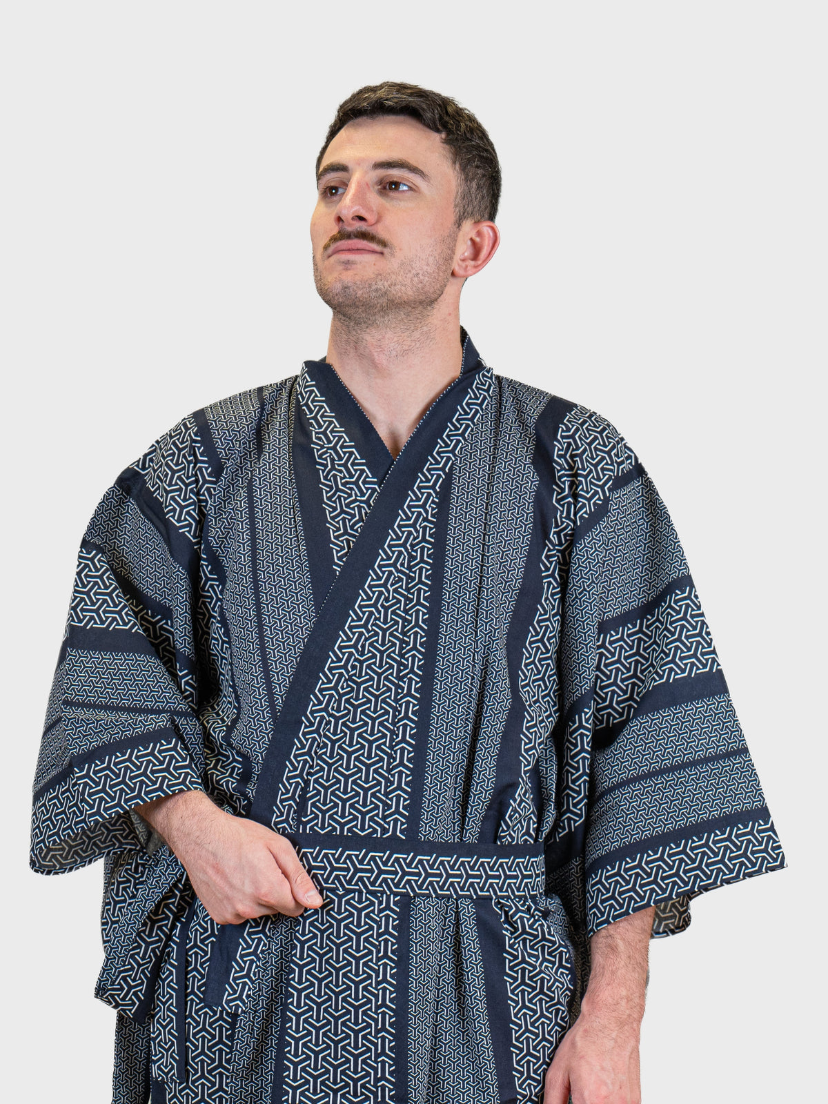 Yukata-kimono Herr – Kumi-Kikkō