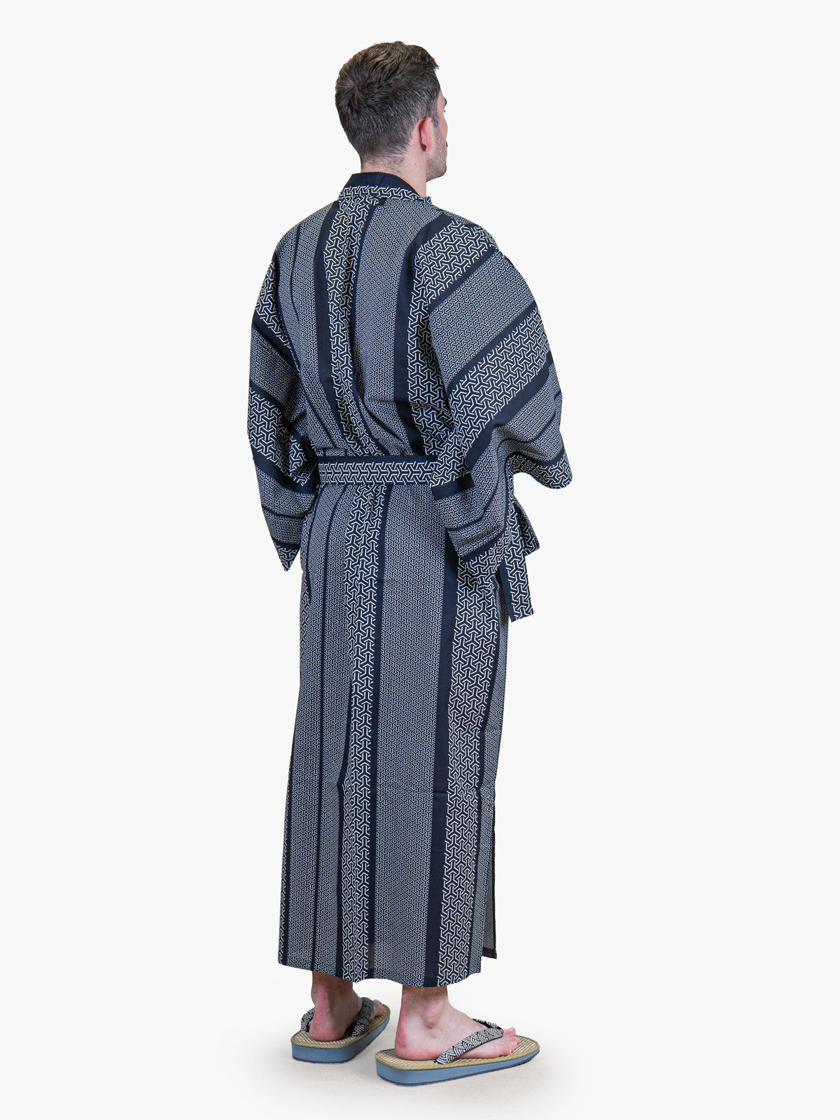 Yukata-kimono Herr – Kumi-Kikkō