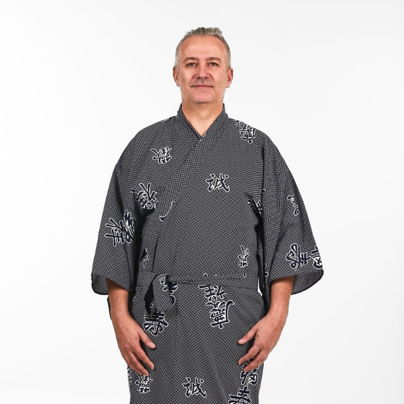 Yukata Kimono Yorokobi för män