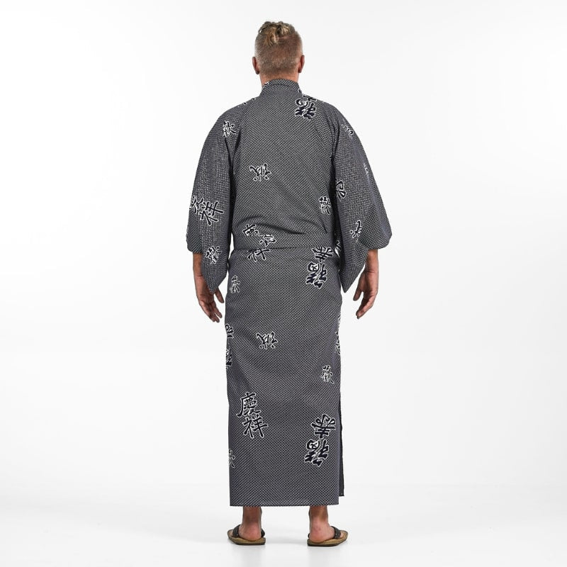 Yukata Kimono Yorokobi för män