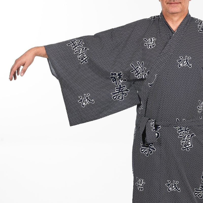 Yukata Kimono Yorokobi för män